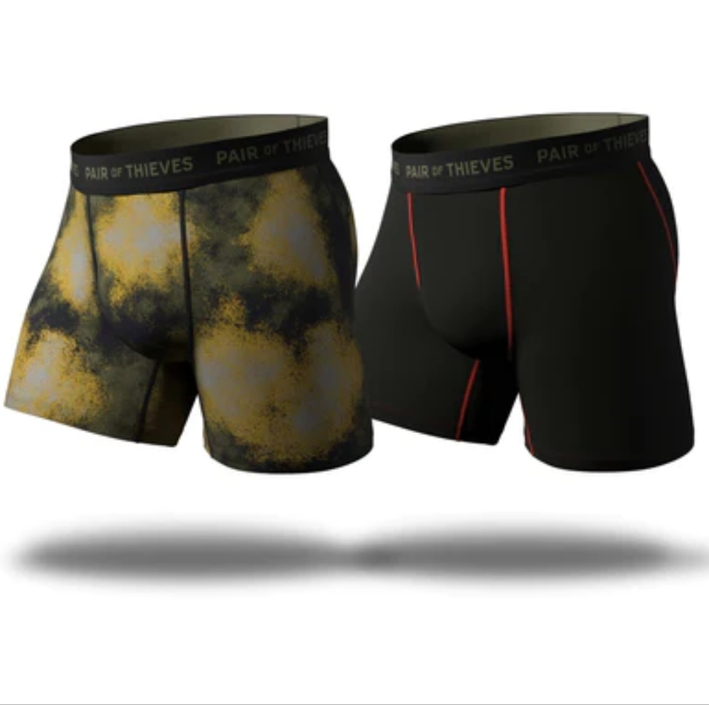 Pair of Thieves Men's Super Fit Mesh Magic Boxer Briefs Pack of 2 New Size XL